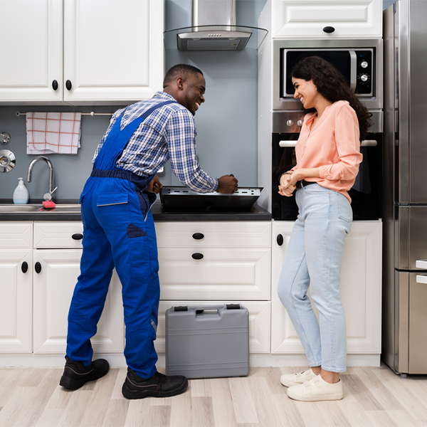 how long does it typically take to complete cooktop repair services in Embarrass